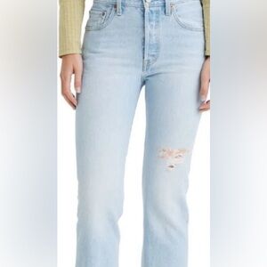 Levi’s 501 Anniversary edition straight leg jeans, W24 L30